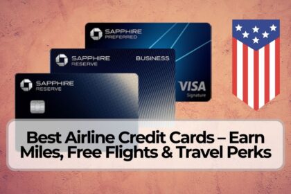 Best Airline Credit Cards of August 2025 – Earn Miles, Free Flights & Travel Perks