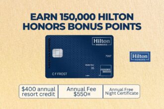 Hilton Aspire Card 150K Bonus Offer