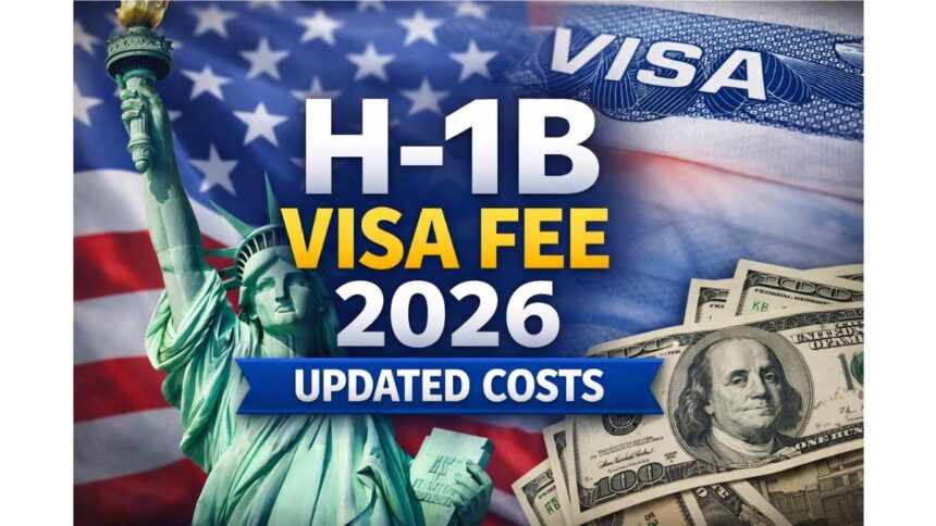 How much is the H-1B visa fee for 2026
